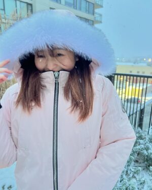 Cocoro Ebino Instagram - Feels like is -15℃☃️🥶