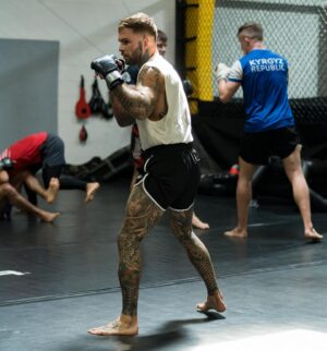 Cody Garbrandt Instagram - Fight news dropping soon! Head over to @youngla code: Nolove to pick up some gear 🔥🔥