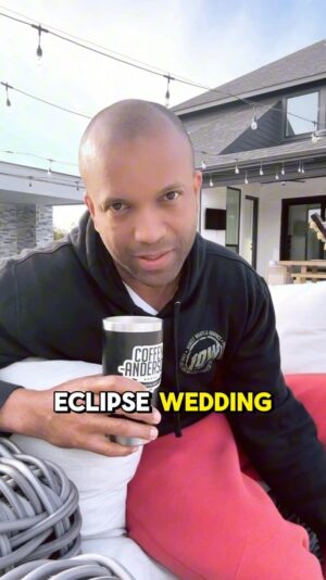 Coffey Anderson Instagram - The eclipse is making everyone get excited for today! I say we do something fun for this once in a 300 year occasion. 
Wedding Crash! 
Leave a comment below if you want the play by play. 👰‍♀️ 🤵‍♂️ 😬😈😁🙌🏽

#wedding #firstdance #daddydaughter #coffeyanderson