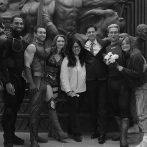 Colby Minifie Instagram - I got the very special chance to shadow our wonderful director @shanasteindirect for episode 5 of @theboystv this season and all I have to say is this 👏 crew 👏 is 👏 the 👏 best. I got a real insight into how this *love sausage* gets made and, yeah I knew the crew was great, but when I got a peak behind the curtain, I just couldn’t believe the energy and thoughtfulness that goes into making this show. Have I gushed enough yet? NO! Every person on set is essential to the making of this wild thing and every one of those people is bringing their A game. And this dedication and work ethic comes from the top down (@erickripke1 I’m looking at you 👀). We actors are so lucky to be held by this team of creators, however crass they are 🫠 episode 5 was written by the talented @thejudalina. Of course our whole writers room is stacked! GET READY FOR THE SEASON FINALE TOMORROW!!!!!