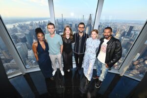 Colby Minifie Instagram - Finding our heroes at the top of the Empire State Building 

Season 4 of The Boys is now streaming on Prime Video
