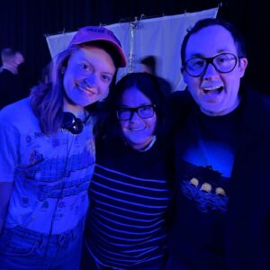 Colby Minifie Instagram - I got the very special chance to shadow our wonderful director @shanasteindirect for episode 5 of @theboystv this season and all I have to say is this 👏 crew 👏 is 👏 the 👏 best. I got a real insight into how this *love sausage* gets made and, yeah I knew the crew was great, but when I got a peak behind the curtain, I just couldn’t believe the energy and thoughtfulness that goes into making this show. Have I gushed enough yet? NO! Every person on set is essential to the making of this wild thing and every one of those people is bringing their A game. And this dedication and work ethic comes from the top down (@erickripke1 I’m looking at you 👀). We actors are so lucky to be held by this team of creators, however crass they are 🫠 episode 5 was written by the talented @thejudalina. Of course our whole writers room is stacked! GET READY FOR THE SEASON FINALE TOMORROW!!!!!