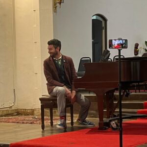 Colin A. Borden Instagram - Baby’s first piano recital. Playing in front of people continues to be terrifying, but it was fun!