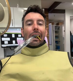 Colin A. Borden Instagram - Anybody else at the dentist today?