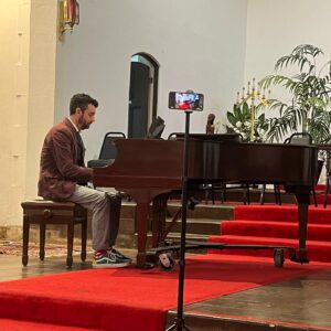 Colin A. Borden Instagram - Baby’s first piano recital. Playing in front of people continues to be terrifying, but it was fun!