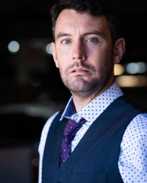 Colin A. Borden Instagram - Yesterday was @frame76photography ’s birthday, so here’s a headshot he took. Thanks, Jimmy! You’re a peach.