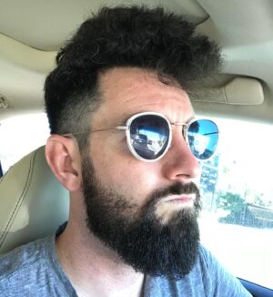 Colin A. Borden Instagram - As my beard grows again, I’m thinking fondly on this wild look from 2019 when I played a Klingon in Klingon Tamburlaine for the School of Night.