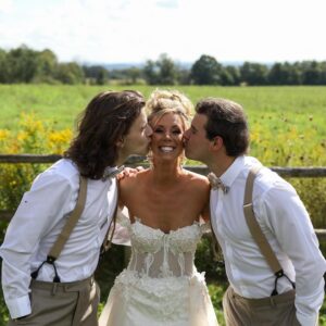 Colton Gobbo Instagram - You ever have a wedding so good that it requires a second round? @shelbygobbo and @spenyrandybrown know the feeling.
A highlight of 2021 (September): seeing these two finally have a chance to tie the knot in the company of their friends, family, and favourite sibling (hello, that’s me).
A celebration of love, life, and an open bar. I love you both so much! Looking forward to round 3. ♥️
#GobboBrown2ElectricBoogaloo