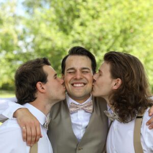 Colton Gobbo Instagram - You ever have a wedding so good that it requires a second round? @shelbygobbo and @spenyrandybrown know the feeling.
A highlight of 2021 (September): seeing these two finally have a chance to tie the knot in the company of their friends, family, and favourite sibling (hello, that’s me).
A celebration of love, life, and an open bar. I love you both so much! Looking forward to round 3. ♥️
#GobboBrown2ElectricBoogaloo