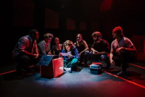 Colton Gobbo Instagram - The Curious Incident of the Dog in the Night-Time.

what an absolute blessing this show has been. and what a joy to work with my friends, new and old! i’m so friggin’ lucky. 🐶
we have 4 shows left. get your tickets! xo

Directed by Jeannette Lambermont-Morey (@lambermorey).
Set and Lighting by Nick Blais (@nblaisdesign).
Costumes by Laura Delchiaro.
Sound Design by Michel Laforge (@michellaforge).
SM’d by Morgan Cook (@morgmcook).
Photos by Juan Echavarria (@juanlacentral).
@yestheatresudbury @sudburytheatre