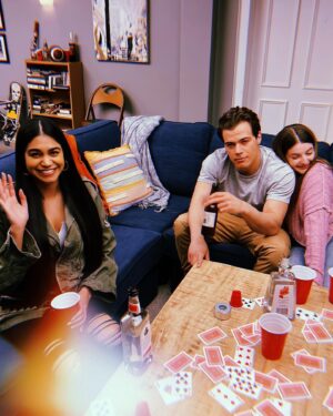Colton Gobbo Instagram - bts in honour of @gngbts hitting #1 in 40  countries! i’d give an exact number, but i can’t count that high. SO much love to all of these people. 🧡🍑
#NorahandJordan4ever