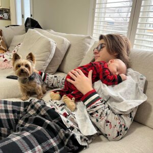 Colton Gobbo Instagram - the highlight of 2022! 💙
@shelbygobbo and @spenyrandybrown brought this handsome fella into the world 8 weeks ago. it’s hard to believe he’s already saying things like “I wanna be an actor!” and “You’re my favourite uncle!”. he’s very advanced.
#Stratton #StratManFighterOfTheNightMan