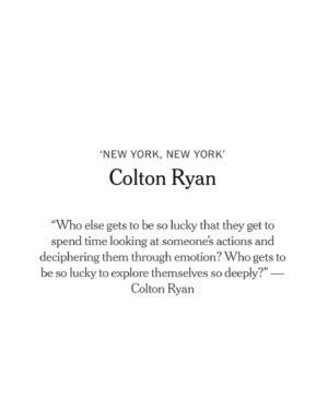 Colton Ryan Instagram - Last week before the Tony’s. I’ve always wanted to be respected by other actors. But the main thing I’ve taken from this whole journey is that you must respect yourself to make it through. This thing, this life is no joke. And yet we (I) are still the lucky ones. Thank you all for being there for me during the most exhilarating and exhausting moment of my life. And thank you @nytimes for being nice (this time!!!) and asking to share publicly something deeply personal. It doesn’t come natural for me, but neither does any of the great things in my life. Thank u all