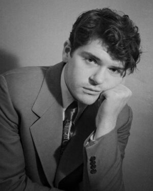 Colton Ryan Instagram - This pic is one we took for the poster outside the jazz club at the end of the show. Thankfully the people at @wmag chose it for their very nice piece on me. I love it cause we used it as moment to highlight the major inspiration aesthetically for Jimmy, classical pianist Glenn Gould. Heres some more pics of Glenn which we used as inspiration to create this guy. Thank u W Mag!!!