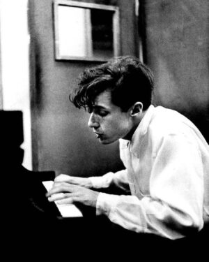 Colton Ryan Instagram - This pic is one we took for the poster outside the jazz club at the end of the show. Thankfully the people at @wmag chose it for their very nice piece on me. I love it cause we used it as moment to highlight the major inspiration aesthetically for Jimmy, classical pianist Glenn Gould. Heres some more pics of Glenn which we used as inspiration to create this guy. Thank u W Mag!!!