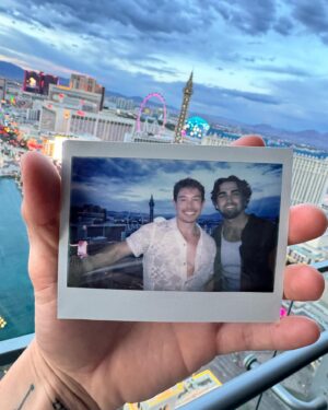 Colton Tran Instagram - vegas didn’t disappoint . happy birthday @lancebass 🤍