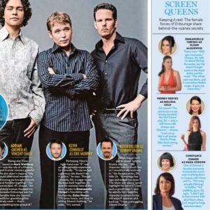 Constance Zimmer Instagram - On this day 20 YEARS ago Entourage premiered on HBO!! man oh man, what a ride being on that show was and continues to be thanks to the fans all over the world!! This cast was the best!! Thank you @mrdougellin for one of my favorite characters who paved the way for many other strong females I’ve got to embrace since #danagordon!