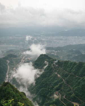 Copter Panuwat Kerdthongtavee Instagram - Such great heights 🌫️☁️🌧️