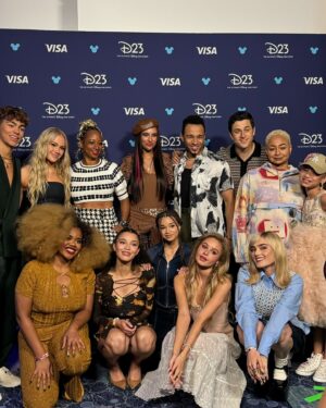 Corbin Bleu Instagram - Had a blast at @disneyd23! It was amazing to reconnect with old friends and see the new generation of Disney Channel stars shining bright. And of course getting to do anything with @_moniquecoleman is always a treat❤️