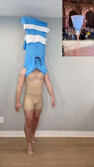 Corey O'Brien Instagram - FASHION BABY 👗
——
#reels #fashion #diy #comedy