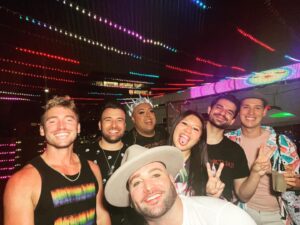 Cory Lee Instagram - @flinnfluence for the win!!! I love when my ppl come to see me at @roccosweho @shirleenmojica @beaubyron @queensean85