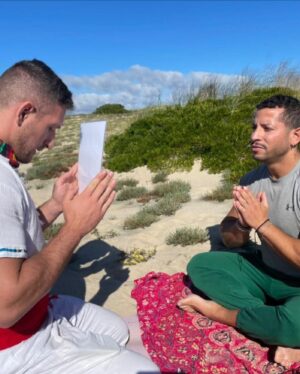 Cory Lee Instagram - @brandon_christopher  and I Tried #Bufo for the first time yesterday. It’s medicine from a 🐸 @adamcsherman and @zacrux hold a beautiful ceremony and guide you through the healing process in a magical way. Who’s coming with us next time? 😍

#bufo #ceremony #frogpoison #desertshaman