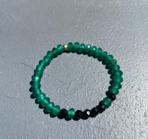 Cory Lee Instagram - I am in love with this emerald geeen onyx necklace. Besides make you look stunning and rich this necklace will give you strength willpower and discipline; soothe heartaches; stabilize your emotions; and transmute negative energy into positive energy to keep you vibing high so that you magnetize your desires to you. I also have a matching bracelet for extra magic. 

DM me or visit my Etsy store in my bio to purchase 

#magic #power #onyx #emerald #energy #hivibe #namaste #rich