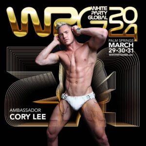 Cory Lee Instagram - 10% off the worlds biggest gay party! It’s time to get your white party tickets go to the link in my profile to buy tickets. And use coupon code CORYLEE10 for 10% off VIP weekend passes. Limited time offer 

#wp24 #wpps #whiteparty #whitepartypalmsprings #gay #circuitparty