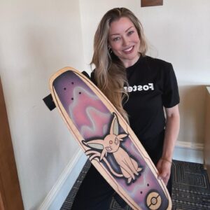 Cosondra Sjostrom Instagram - The skateboard build for Foster Youth in Arizona with @FosterLove was incredibly rewarding. The event was filled with enthusiasm and positivity. It was a testament to the power of community and the impact of coming together for a great cause. 🤍