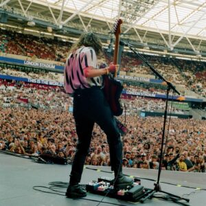 Courtney Barnett Instagram - London Stadium 22/06/24 Photos by @izzie.austin ❤️❤️❤️ Great times opening for @foofighters around UK with @steezmeez and @thomy.sloane ❤️❤️❤️