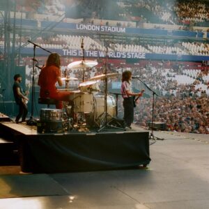 Courtney Barnett Instagram - London Stadium 22/06/24 Photos by @izzie.austin ❤️❤️❤️ Great times opening for @foofighters around UK with @steezmeez and @thomy.sloane ❤️❤️❤️