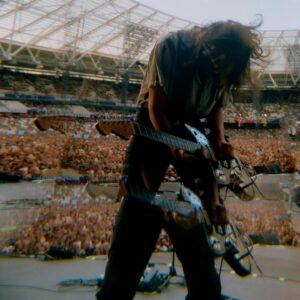Courtney Barnett Instagram - London Stadium 22/06/24 Photos by @izzie.austin ❤️❤️❤️ Great times opening for @foofighters around UK with @steezmeez and @thomy.sloane ❤️❤️❤️