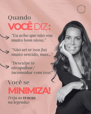 Cris Carvalho Instagram - Aqui estão as trocas para você SE MAXIMIZAR! 👇🏻

1️⃣ Com paciência e prática, eu sou capaz de desenvolver essa capacidade/competência!”
2️⃣ “O que faz mais sentido para mim é…”
3️⃣ “Preciso da sua ajuda para resolver uma questão. Posso partilhar com você?”

Repara:

As frases podem ter significados quase iguais, mas a FORMA como você as diz fazem TODA A DIFERENÇA! 👀

Posicionamento pessoal é transmitido de várias maneiras e uma delas é a sua comunicação! ✨

Consegue notar como essas trocas simples têm um grande IMPACTO na percepção do outro - e a sua própria - consigo?? 🥰

Hoje, você sente que atua mais como a pessoa descrita na imagem do post ou como a versão da legenda?? 🤔
.
.
.
.
#comunicacaoemcasal #comunicacaoelegante #comunicacaoestrategica #pnlpractioner#linguagemcorporal #naoverbal #comunicacaoempatica #comunicacaonaoviolenta