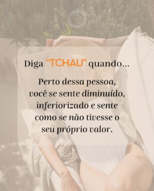 Cris Carvalho Instagram - Você já passou por essa situação? 👇🏻

Algumas pessoas da sua Vida não contribuem com o seu crescimento, muito menos com o seu sucesso! ☹️

Mas você sabe quando é hora de dizer “tchau”? 👀

🔸 Isso vale para qualquer âmbito da sua Vida, ok?

Deixei uma perguntinha lá no final! Me conta nos comentários! 🧡
.
.
.
.
.
#casadosaprimeiravista #sicoficial #relacionamentosaudavel #casamentofeliz #comunicacaoemcasal #relacaosaudavel