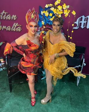 Cristian Peralta Instagram - @rupaulsdragcon LA! Con las primeras reinas de sus países! @pandoranox @dragsethlas @pititaqueen @organzza Lovet girls ❤️😍 Experiencias maravillosas Reinas super talentosas! #rupauldragrace #dragcon2024