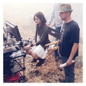 Crystal Reed Instagram - #tbt to crane operating. I LOVE every part of being on set. @timandrewdirector #teenwolf