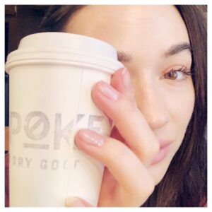 Crystal Reed Instagram - •When in Wilmington•
Shop  @oliverclothing  Caffeinate @bespokecoffeenc #supportlocalbusiness
