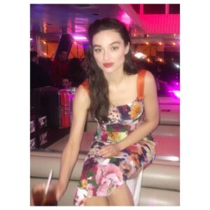 Crystal Reed Instagram - 🌴 Sunset Blvd. 🌴 @vanityfair  Hair: @giannandreahair  Makeup: @naturallyby  Styling: @sarahslutsky  @cushnieetochs
