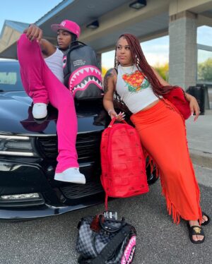 Curlyhead Monty Instagram - 😍🥰 We gO tG ReAL BAd Bags 😂 @sprayground