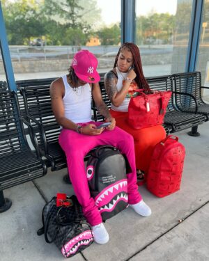 Curlyhead Monty Instagram - 😍🥰 We gO tG ReAL BAd Bags 😂 @sprayground