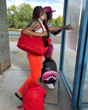 Curlyhead Monty Instagram - 😍🥰 We gO tG ReAL BAd Bags 😂 @sprayground