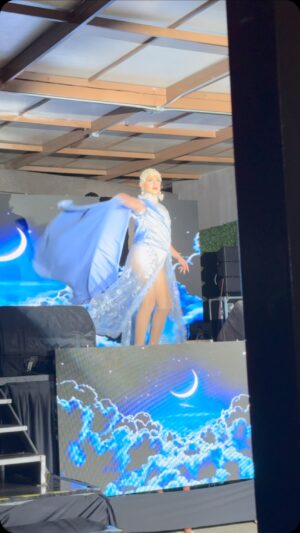 Cynthia Lee Fontaine Instagram - This Past weekend I was invited to the 5th Anniversary of @boutiqueluzonofficial by the owner @ricardo_aguilarofficial . Not just to perform but also to model at his new Collection wearing a design made by artisans Aboriginal Mexican ladies . First it was an Honor . Second , after everything I have been through with my Hip Replacement recovery , just walking on this runway with Queer beautiful models and music and performance by the incomparable @rociobanquells was a huge WIN 🏆 for me ! Gracias Mexico 🇲🇽 Los Amo . 
Special thanks to : Fernando our driver , @ana.m.ramirez16 for travel with me and your support and @ricardo_aguilarofficial  You Don’t understand how much this invitation means to me ! Gracias 🙏🏻 thanks to my #cucufans in Mexico for everything! 
#fyp #catwalk #mexico #highfashion #luxonboutique #dragrace #hipreplacement #recovery #strong #fé #fuerza #happypridemonth🌈 #happypride