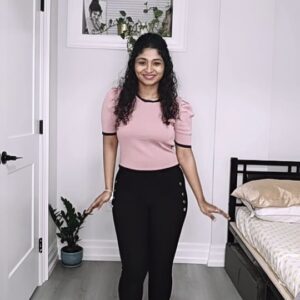 Cynthia Vinolin Instagram - 🥰🥰🥰 
Office outfit collection

Puffed sleeves light colour top with darker shade bottom.
Styled with black boots with  simple makeup and accessories..

Courtesy @ponmani_davis 🥰✨

✨✨✨
#cynthiavinolin 
#dancereels #dance #toronto #canada🇨🇦 #love #peace #happiness #reels #chennai  #instagram #instagramreels #trendingreels #chennai