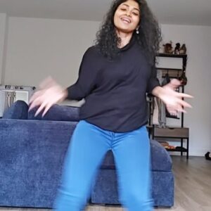 Cynthia Vinolin Instagram - 🔥Rangu Rakkara 

#cynthiavinolin
#dancereels #dance #toronto #canada🇨🇦 #love #peace #happiness #chennai
