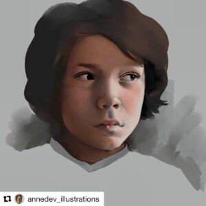 Daan Lennard Liebrenz Instagram - Such a great fan art. Thank you!☺️ #Repost @annedev_illustrations with @get_repost
・・・
Obligatory drawing of young Daan Lennard Liebrenz after watching Dark season 2. Mikkel's story breaks my heart 😭
#speedpainting #dark #mikkel #mikkelnielsen #darkseason2 #portraitart #digitalpainting #digitalart #daanlennardliebrenz