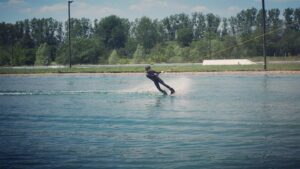 Daan Lennard Liebrenz Instagram - First time wakeboarding this year #wakeboarding #wakeboard #fun #sun #summer #daanlennardliebrenz
