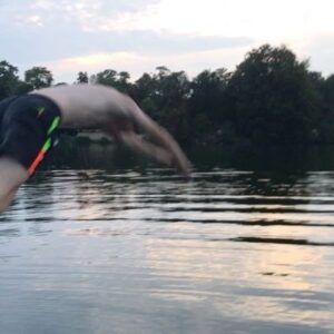 Daan Lennard Liebrenz Instagram - Fun-summer-evening☀️💦🤿
#summer #fun #potsdam #heiligersee #daanlennardliebrenz