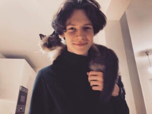 Daan Lennard Liebrenz Instagram - May I introduce… Ida😻

#cat #adoptdontshop #animalhelpbelarus #priutdobrota #daanlennardliebrenz