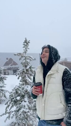 Daler Yusuf Instagram - Enjoying my coffee ☕️ ❄️