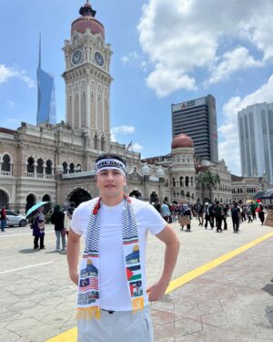 Daler Yusuf Instagram - From the river to the sea, Palestine will be FREE🇵🇸 
 #longlivepalestine #freepalestine #from #israel
